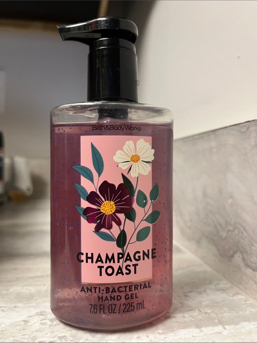 Bath & Body Works Champagne Toast Hand Gel - Pink & Purple
